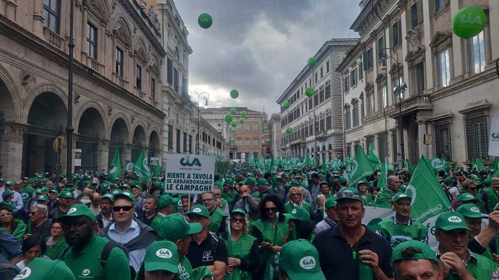 “Prezzi alle stelle, agricoltori più poveri”. Mobilitazione nazionale degli agricoltori a Roma. Presente anche una delegazione di CIA Sicilia&nbsp;Orientale